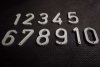Numbers for marking beehives